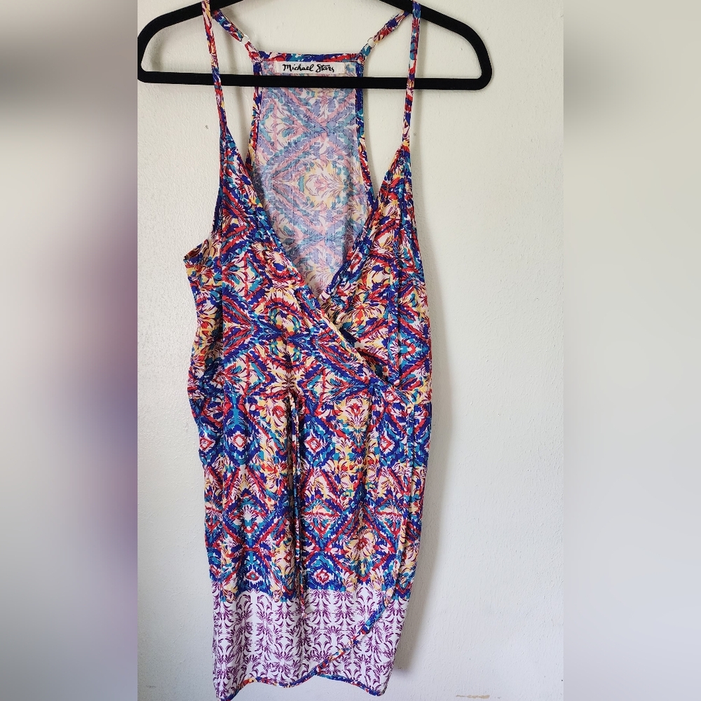 Michael Stars Colorful Strappy Dress
